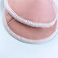 2 Styles 4 Pairs Reusable Breast Pads – Soft Bamboo Fiber
