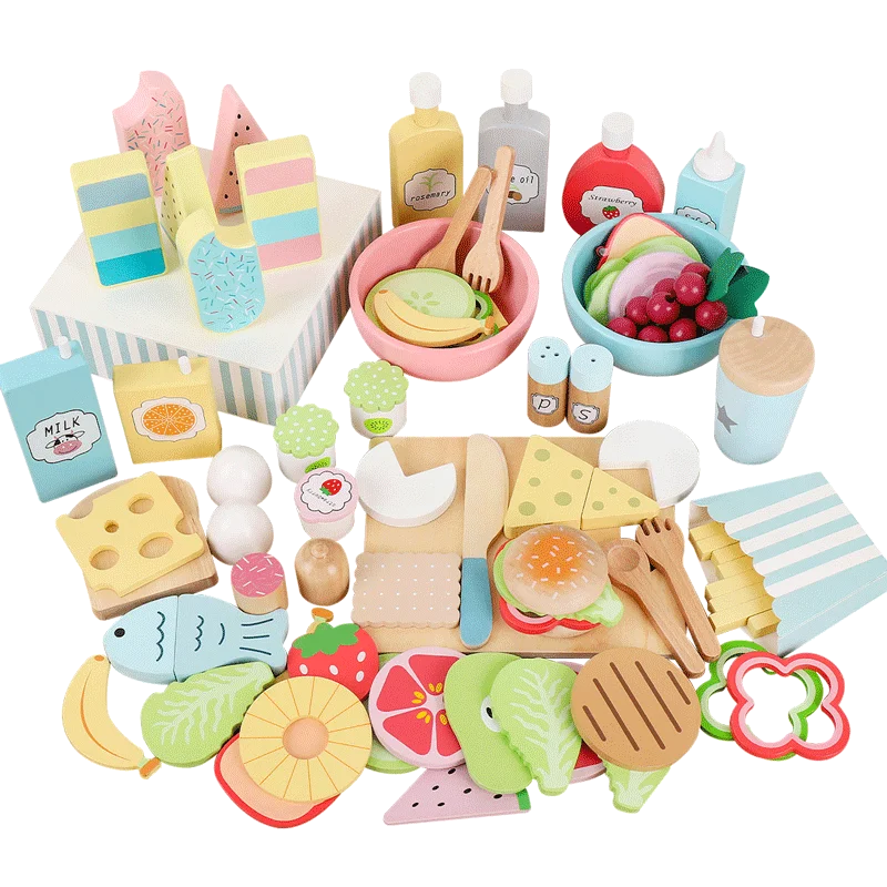 Cuisine en bois pour jouer à faire semblant – La préférée des enfants !