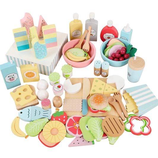 Wooden Pretend Play Kitchen – Kids’ Favorite!
