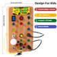 Tableau d'activités Montessori à LED – Jouet d'éveil lumineux pour enfants