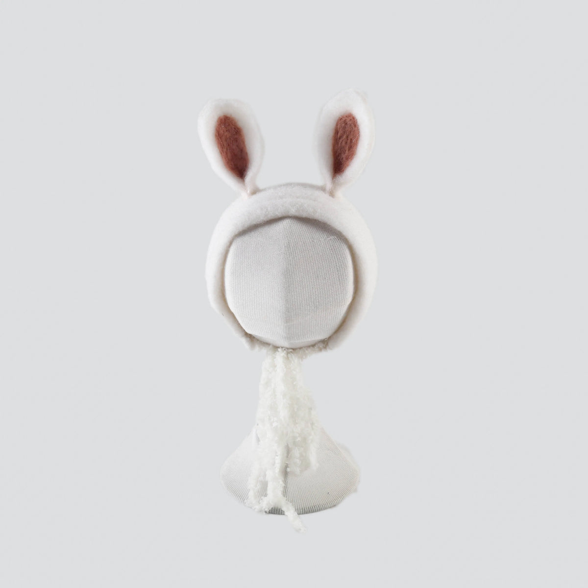 Cute Reindeer Wool Felt Bonnet for Newborn Baby Photo Shoot