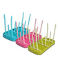 Baby Bottle Holder & Dryer – Blue/Pink Bottle Storage Stand