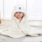 Cartoon Animal Baby Hooded Towel – Soft Bathrobe & Swaddle Wrap