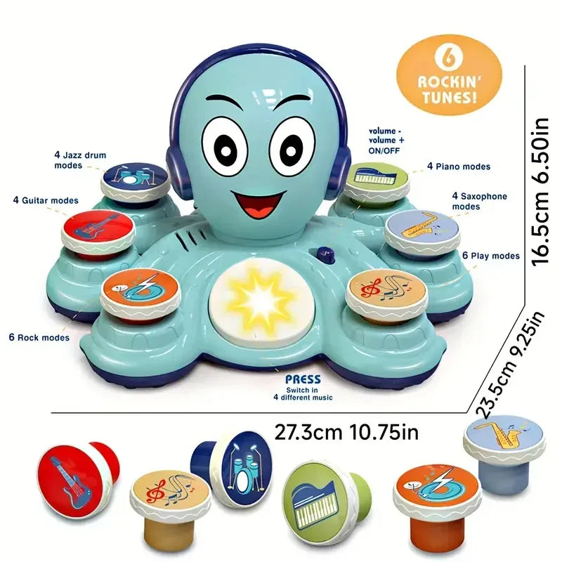Octopus Music Toy – Fun Learning for Toddlers!