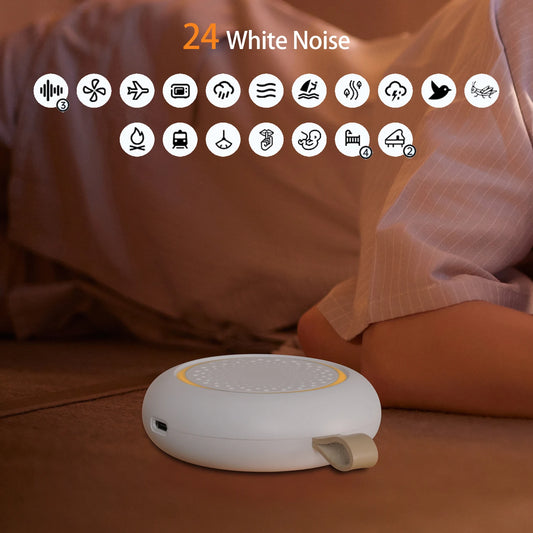White Noise Machine with 24 Soothing Sounds for Sleep