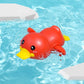 Ensemble de jouets de bain amusants – Roue à eau en forme de canard avec ventouses puissantes pour enfants