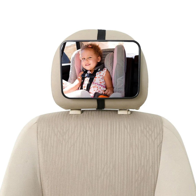 Child Car Rearview Mirror | Wide View, Adjustable & Safe