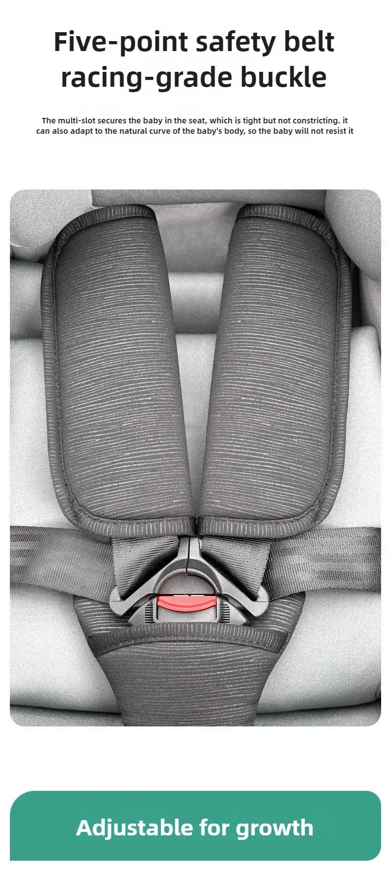 aby & Child Car Seat | 0-12Y, ISOFIX + LATCH, Anti-Rollover Safety