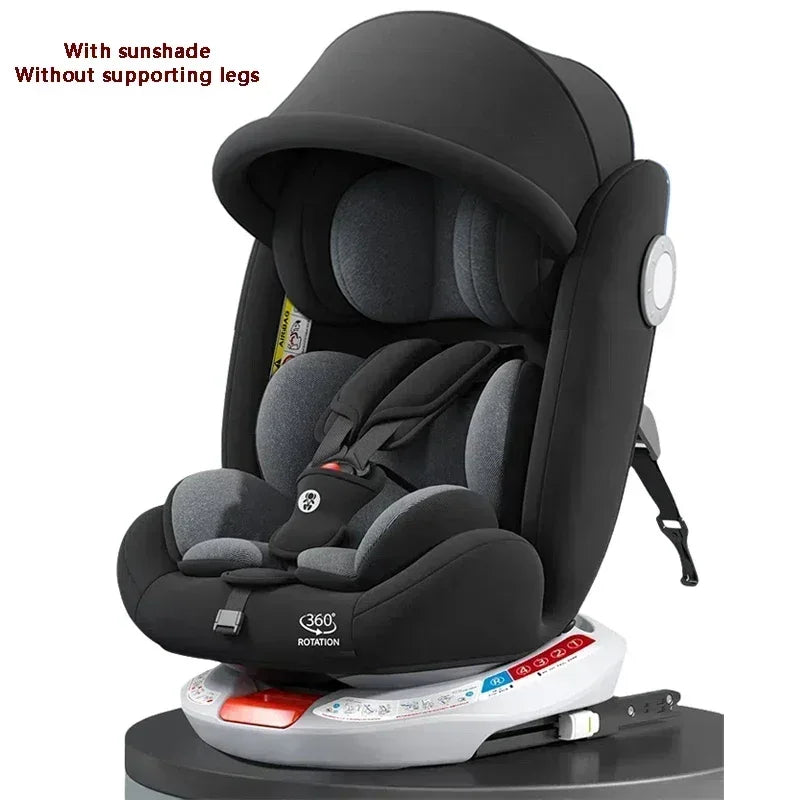Baby Safety Car Seat | Newborn to 4Y, Adjustable Sit/Lie Position