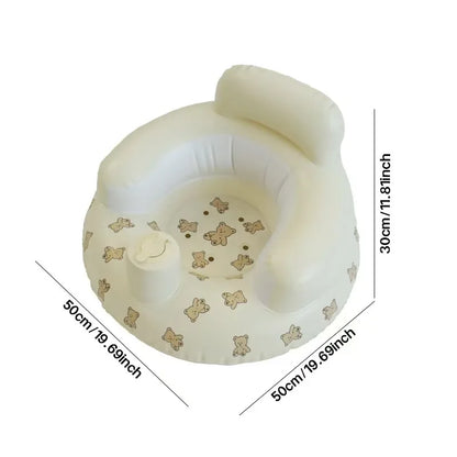 Fauteuil bébé gonflable élégant et sûr – Canapé pliable et siège d'éveil pour plus de confort et de plaisir