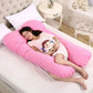 Coussin de corps en forme de U – Soutien en coton pour la grossesse et la maternité