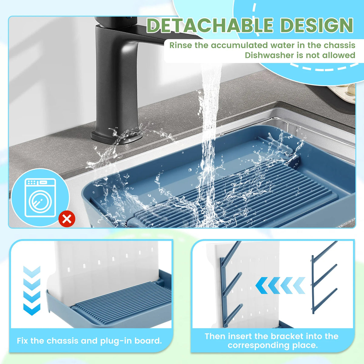 Compact Baby Bottle Drying Rack – Vertical Space-Saving Design