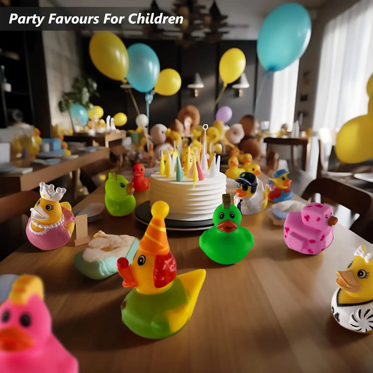 Rubber Duck Set – Bulk Floaters for Bath & Partie
