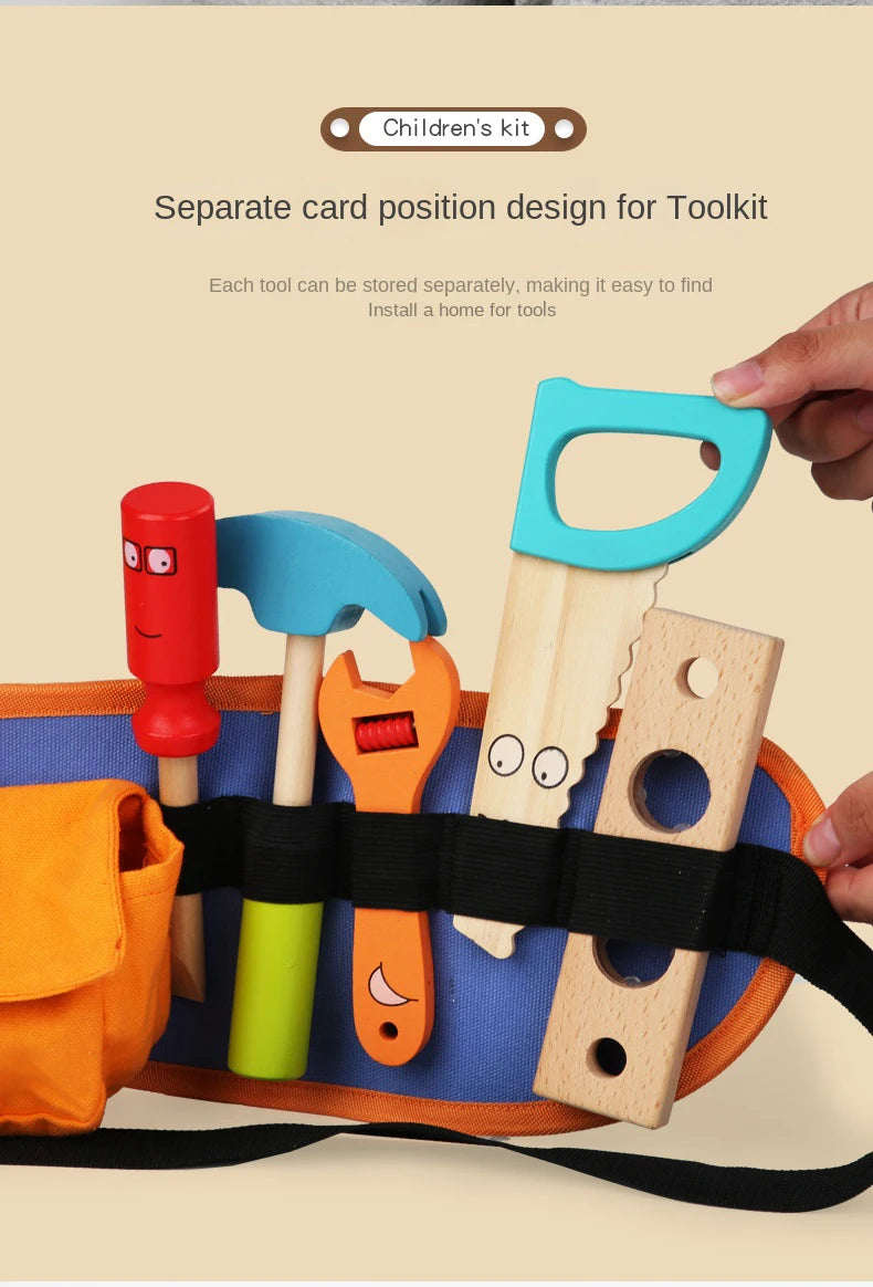 Wooden Tool Set – Build & Play Fun!