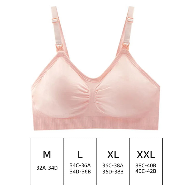 Soutien-gorge d'allaitement et de maternité mains libres – Confort optimal pour allaiter toute la journée