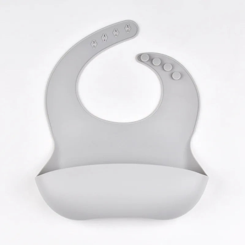 Infant Eating Bib – Pocket Bib for Saliva & Food Spills