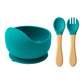 Baby Tableware Set – Suction Plate, Bowl & Training Utensils