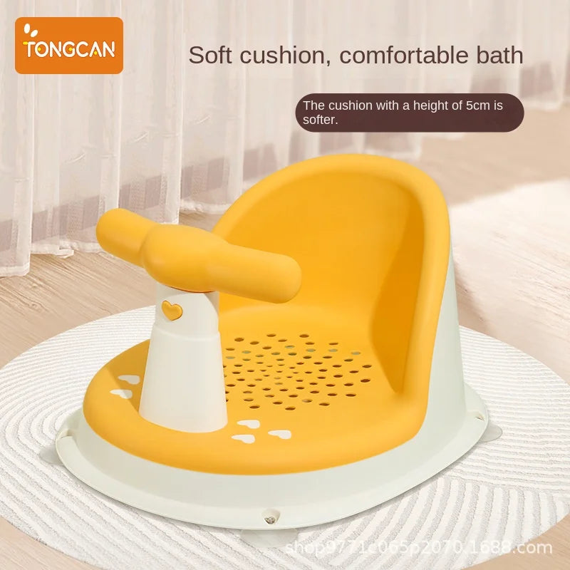 Siège de bain pour bébé – Support de douche réglable pour jeunes enfants