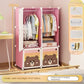 Armoire pliable pour enfants – Rangement en cubes entièrement fermé