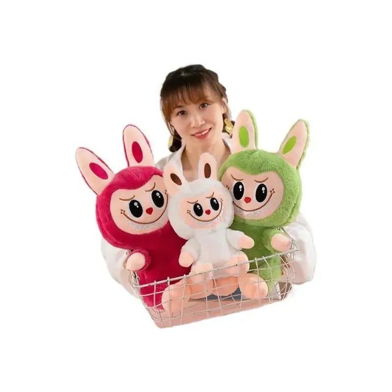 Adorable peluche lapin femelle – Douce et câline