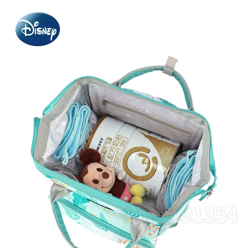 Sac à dos à langer de luxe Disney – Sac à langer original Disney, grand et multifonctionnel