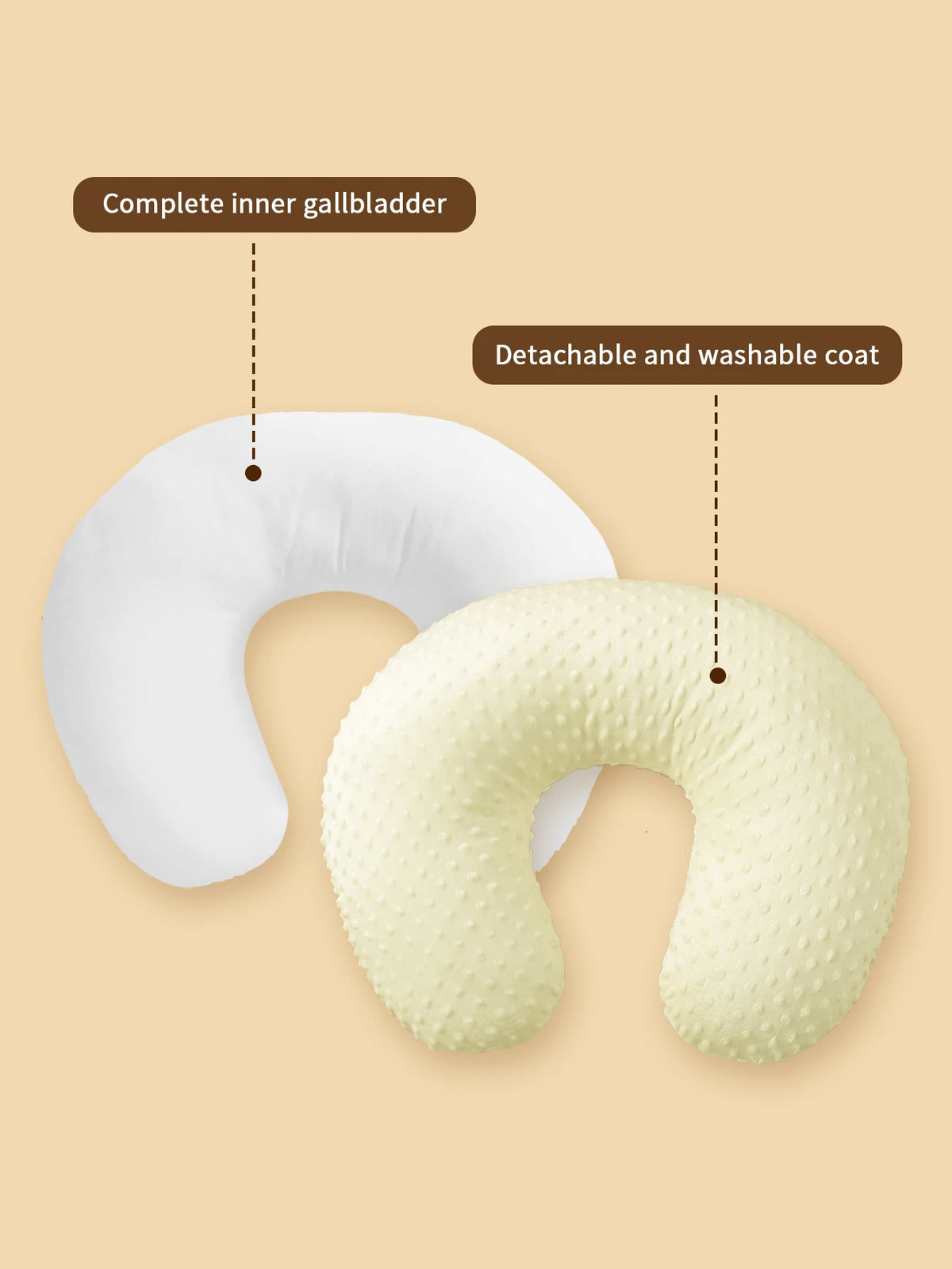 Convenient Multi-Use Nursing Pillow for Moms