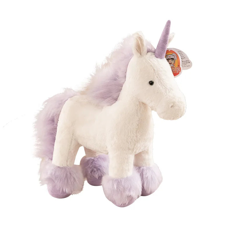 Horse & Unicorn Plush – Realistic Stuffed Toy for Kids