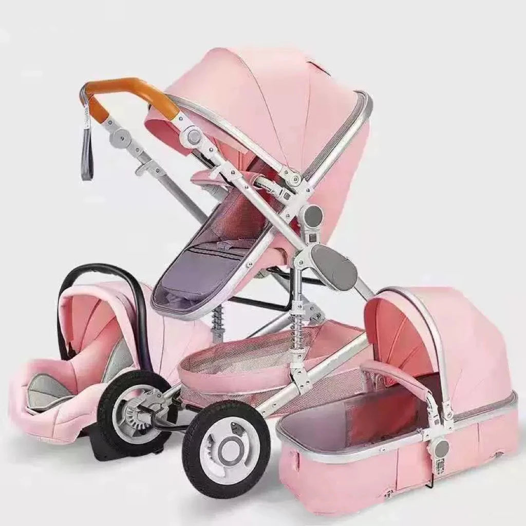 Poussette bébé tendance 2025 – Pliable, haute visibilité et idéale pour les voyages