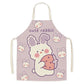 Cute Animal Print Kids Cooking & Cleaning Apron