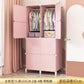 Modular Baby Wardrobe – Minimalist Nordic Fabric Storage