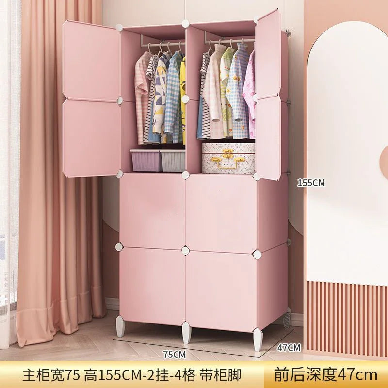 Modular Baby Wardrobe – Minimalist Nordic Fabric Storage