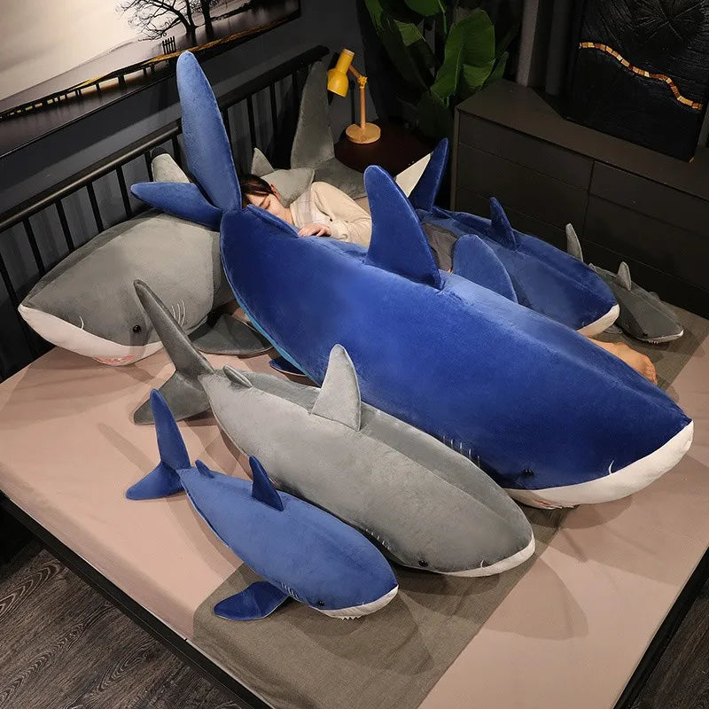 Peluche Requin Géant Doux – Cadeau d'Anniversaire