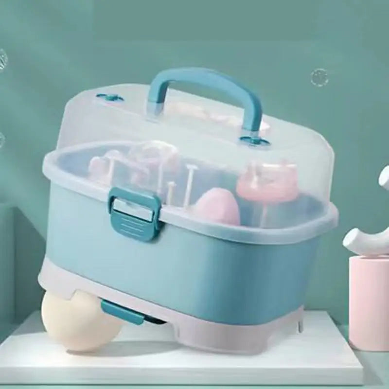 Organisateur de biberons pour tout-petits – Rangement gain de place pour chambre d'enfant
