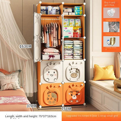 Home Storage Locker – Foldable Wardrobe & Dresser