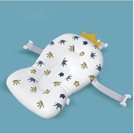 Infant Bathtub Pad – Soft Support & Toddler Shower Net