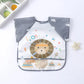 Cute Cartoon Waterproof Baby Feeding Bib (0–3Y)