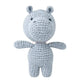 Peluche animal tricotée – Jouet doux pour dormir les bébés