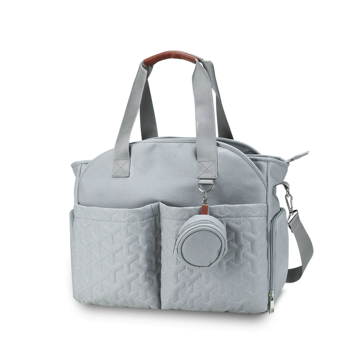 Large Capacity Breast Pump & Diaper Tote – With Pacifier Case