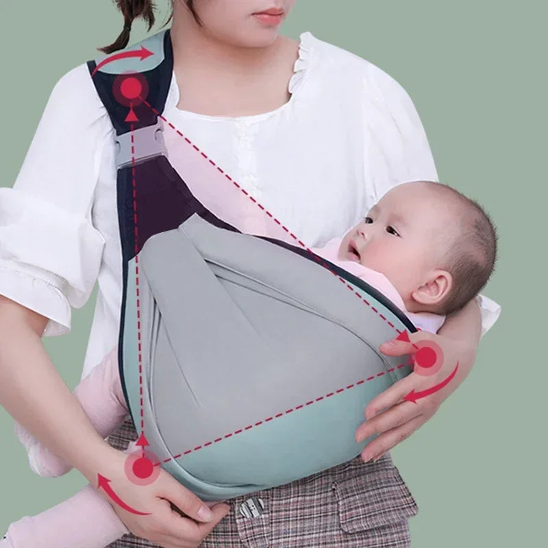 Porte-bébé et écharpe de portage ergonomiques multifonctions 2025