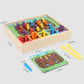 Worm Catch Montessori Toy – Color Matching & Fine Motor Skill Game