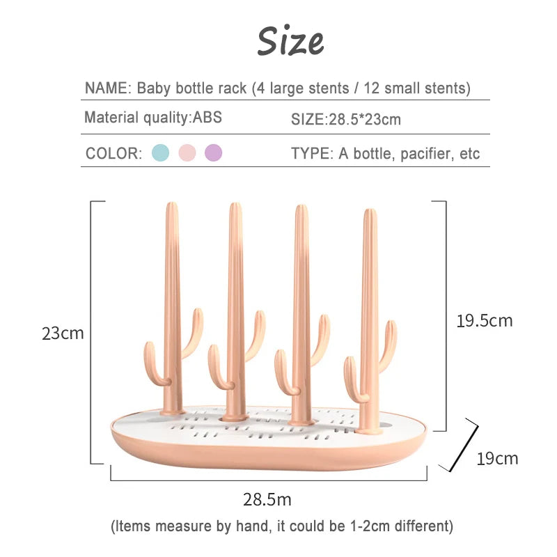 Infant Bottle Dryer – Baby Bottle Drainer & Storage Rack