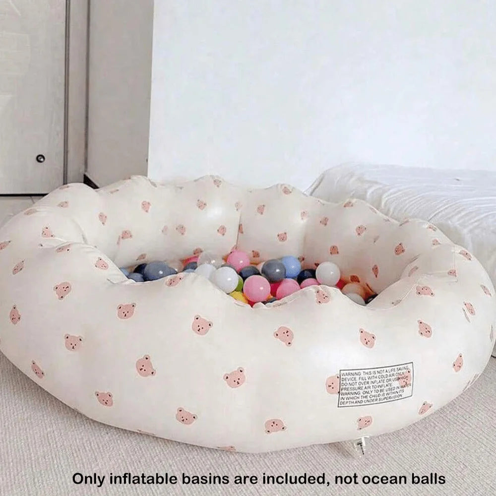 Portable Infant Bath Tub – Inflatable Seat for Toddlers