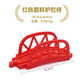 Wooden Train Track Set – Racing, Bridges & Tunnel Accessories Toy