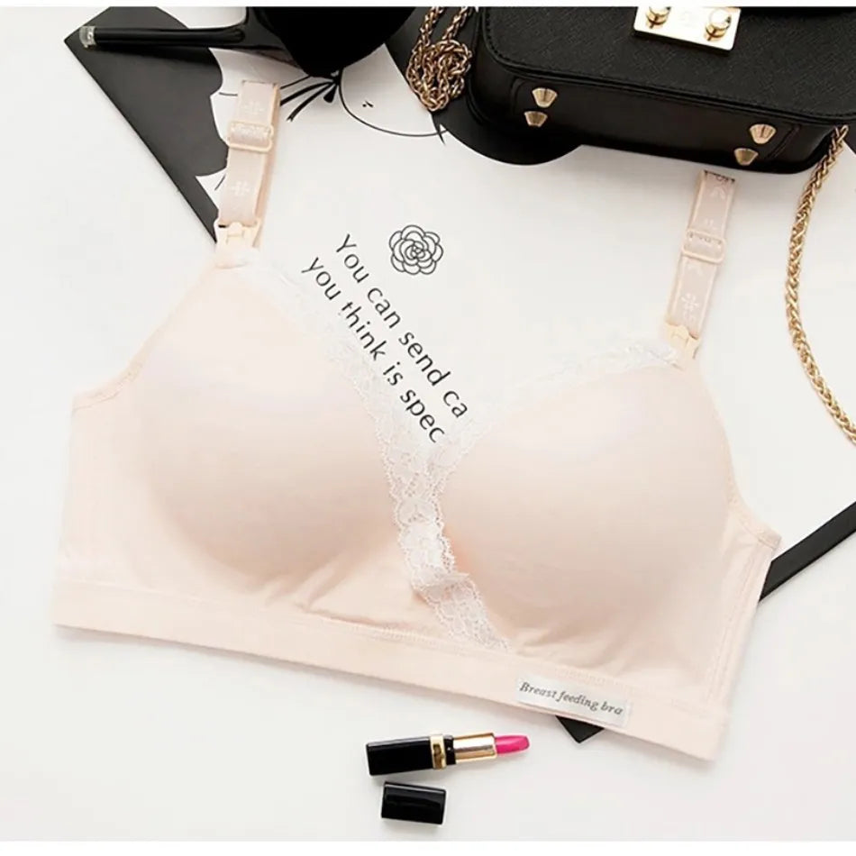 Soutien-gorge d'allaitement sans armatures – Doux, ajustable et anti-affaissement