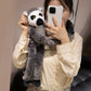 Adorables peluches suspendues gorille et singe