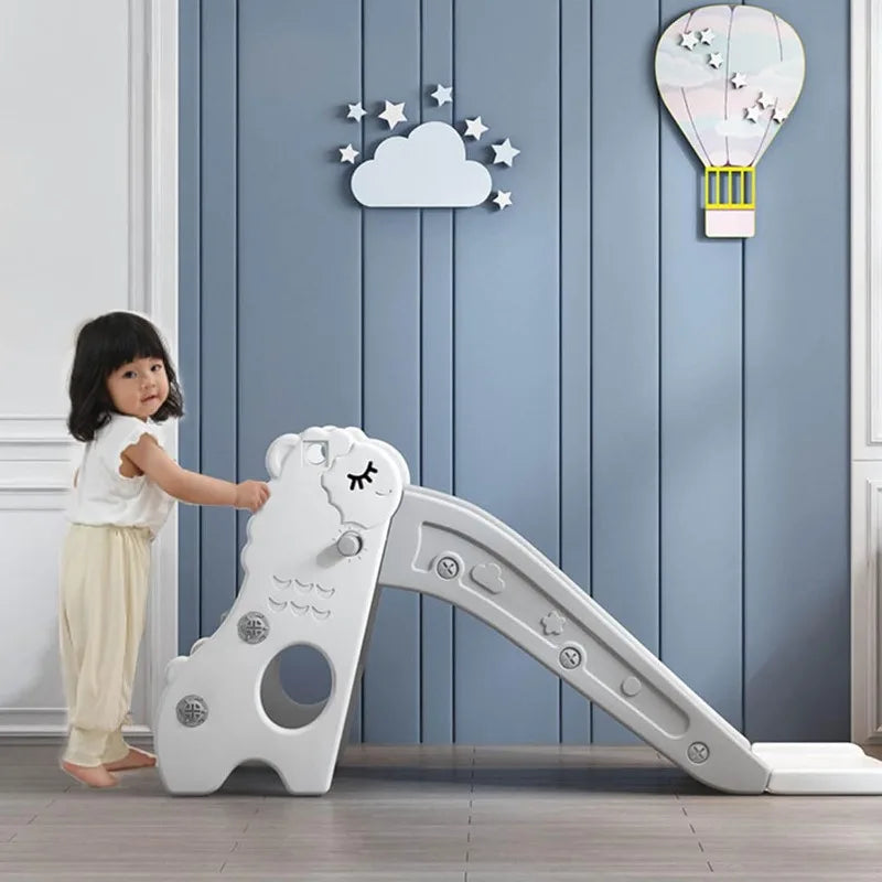 Sheep Toddler Slide – Foldable, Indoor/Outdoor, 6mo–2yrs