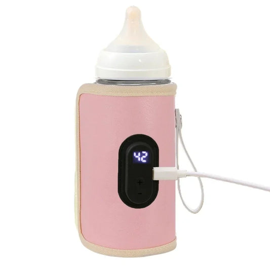 Portable Infant Bottle Warmer | Insulated Sleeve for Milk on the Go