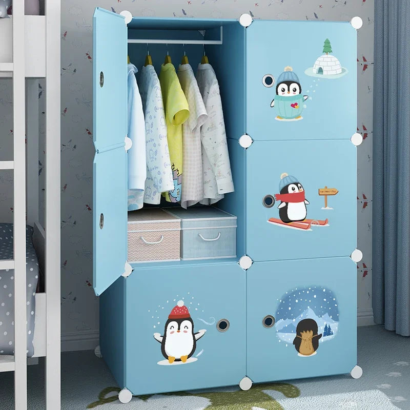 Rangement pour chambre de fille – Armoire et organisateur pour bébé
