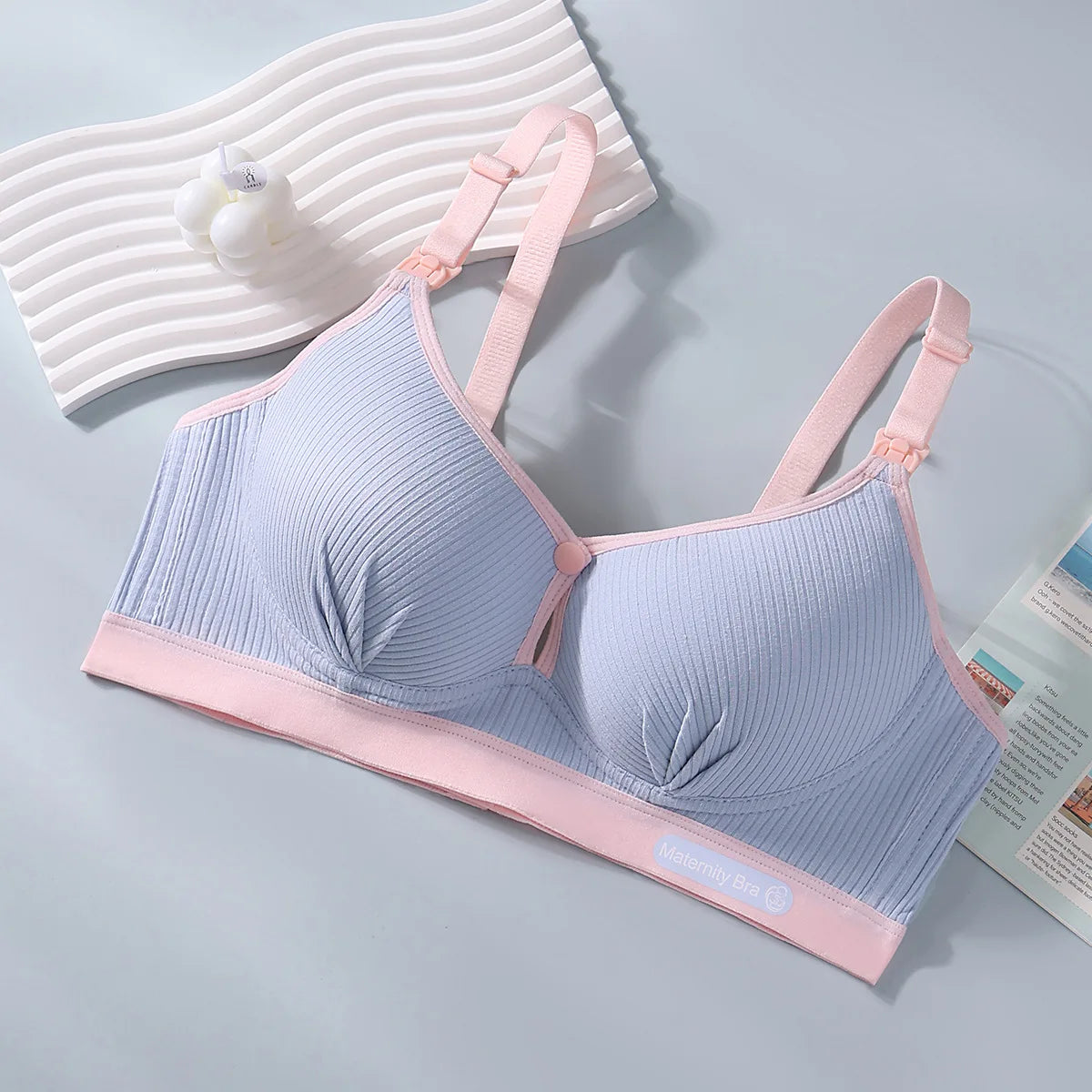 Women’s Nursing Bra | Seamless, Breathable, Push-Up Cotton Bra