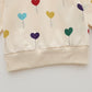 Ensemble bébé printemps/automne 2 pièces – Haut à manches longues et pantalon « Love Balloon »